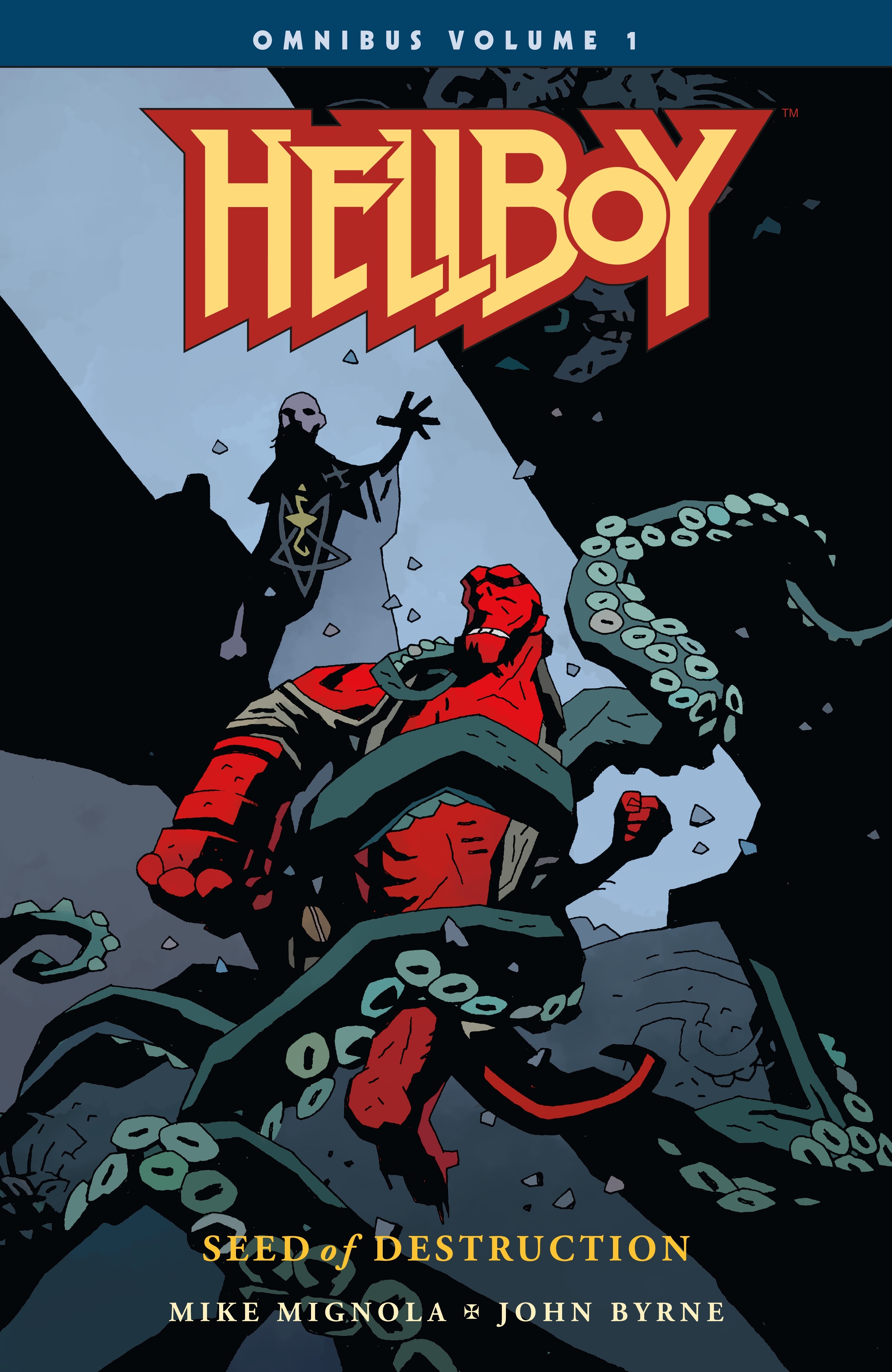 Book Cover of Hellboy: Omnibus Volume 1 - Seed of Destruction